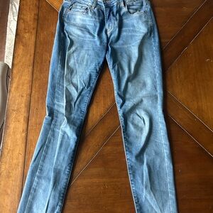 Women’s Rockstar Super Skinny Blue Jeans